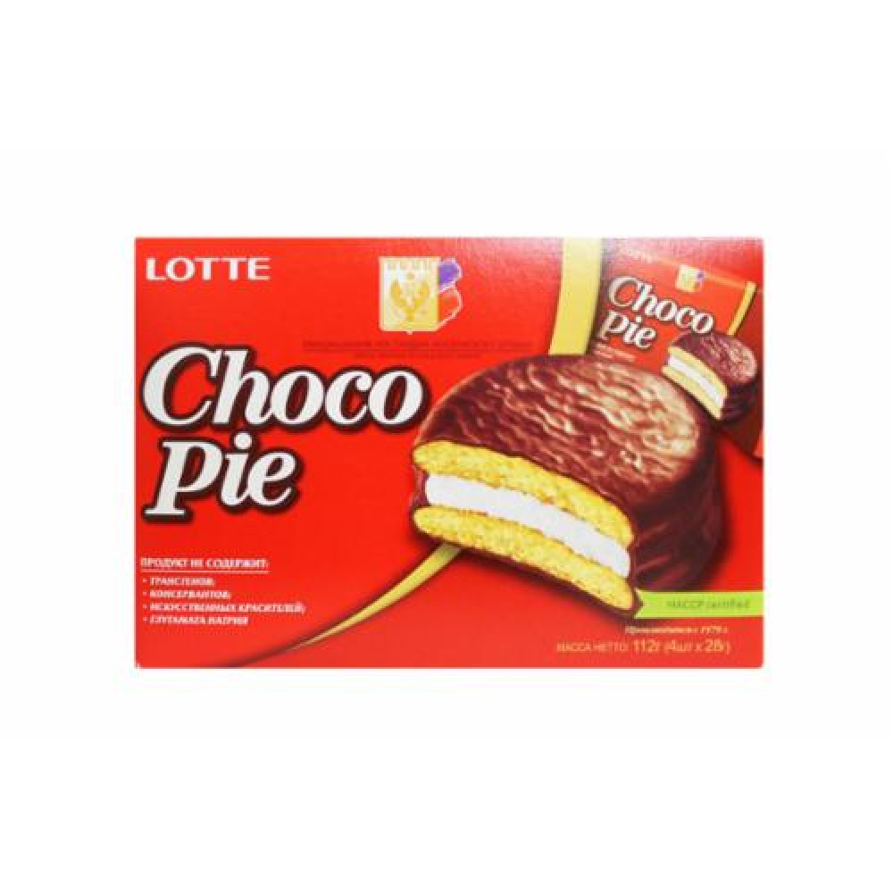 LOTTE CHOCO PIE 112GR PECENYE QUTU