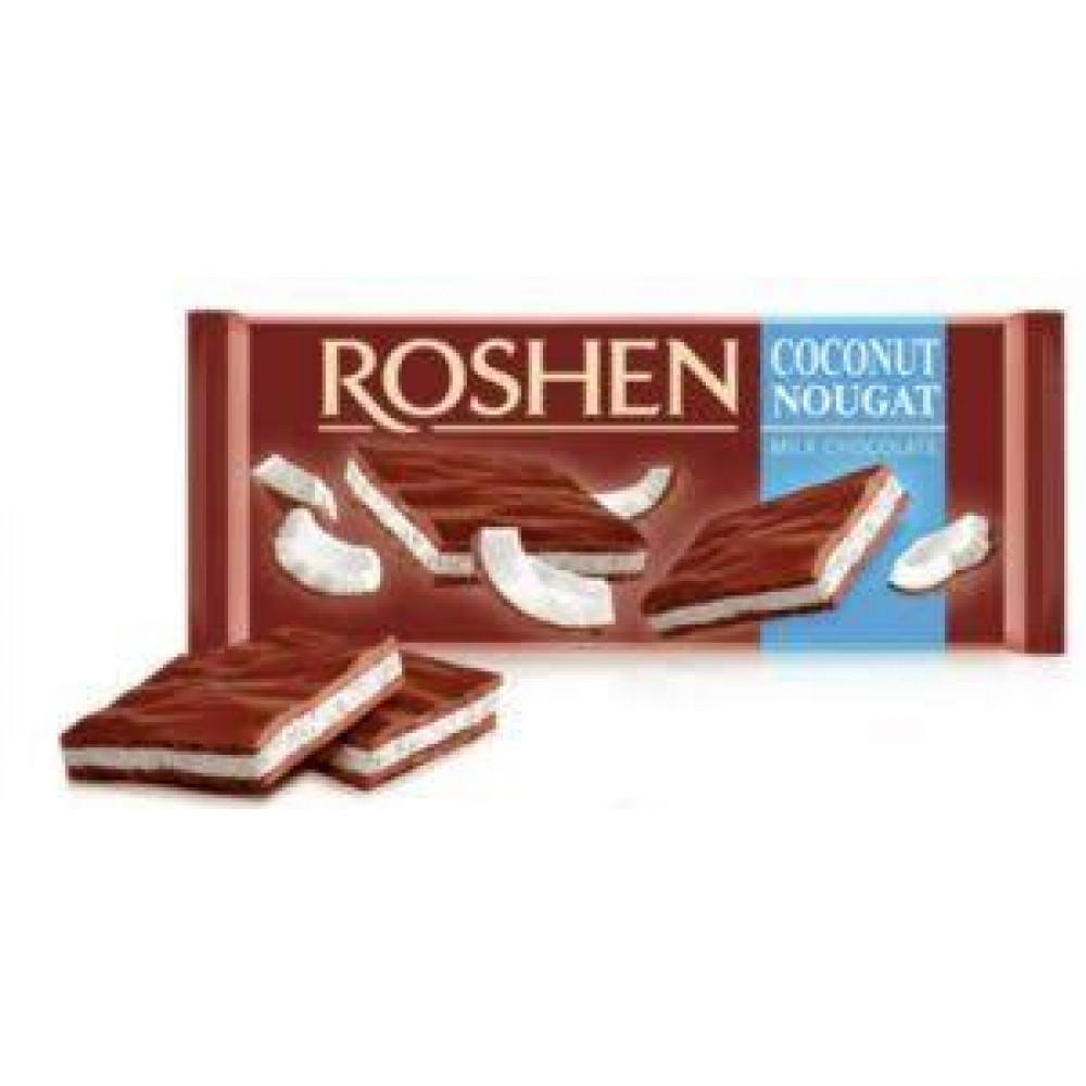 ROSHEN 90GR SOKOLAD NUGA KOKOSLU PLITKA