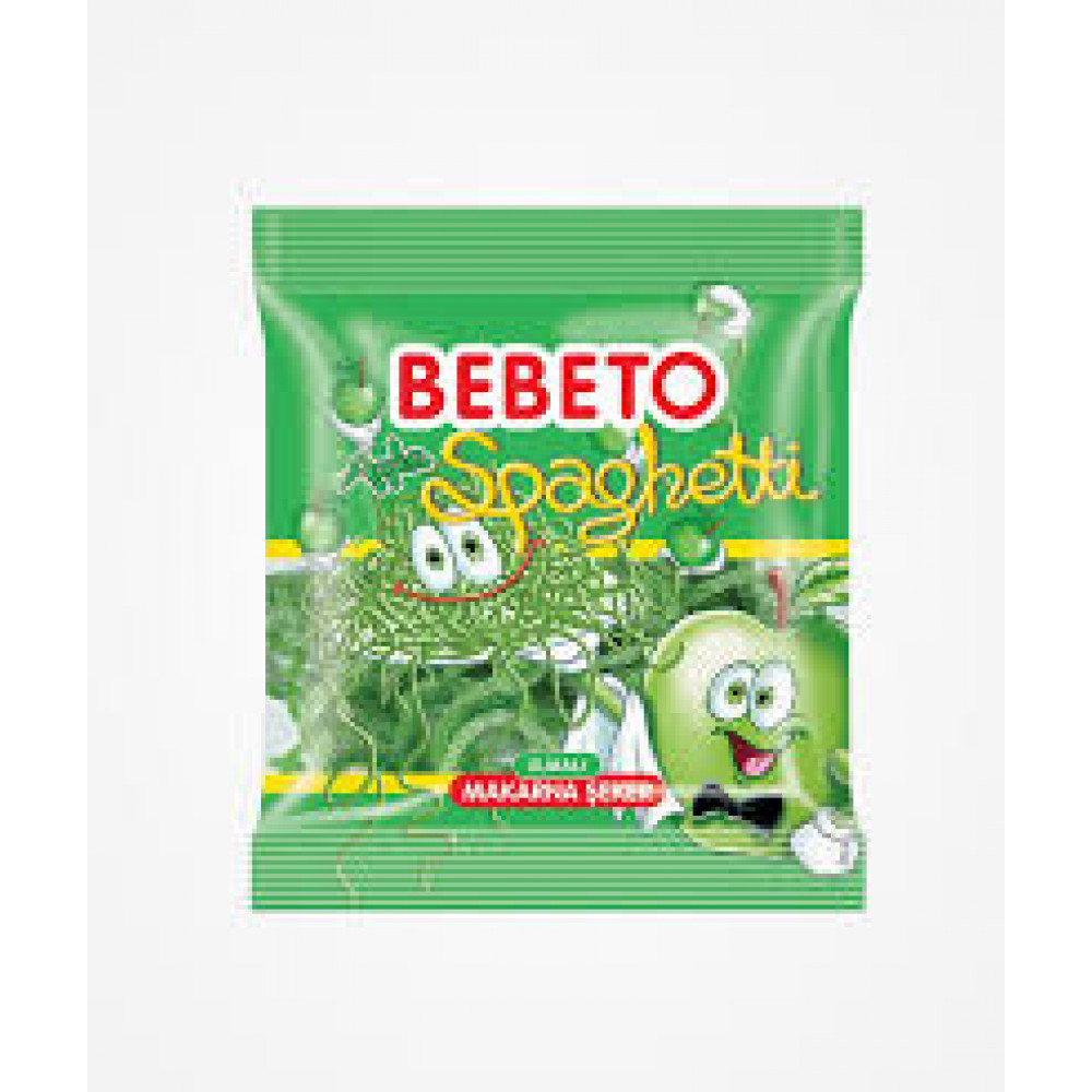 BEBETO 80GR JELEBON ALMALI SPAGHETTI