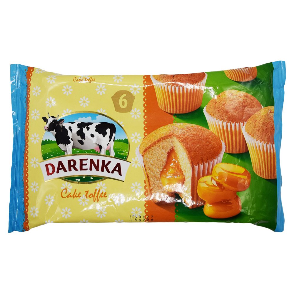 KONFIROM 210GR DARENKA KEKS TOFFEE