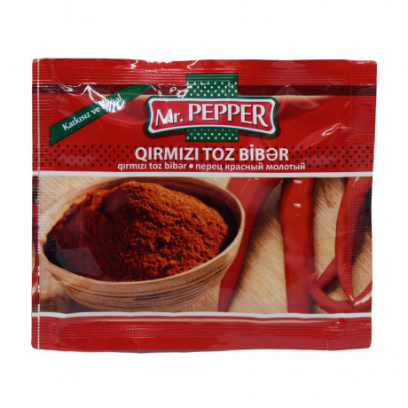 MR.PEPPER 15GR TOZ BIBER QIRMIZI POSET