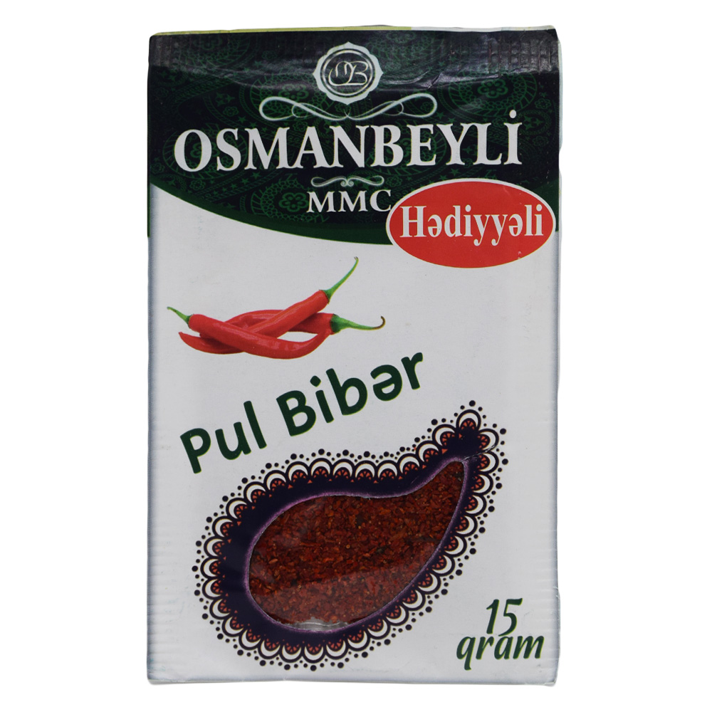OSMANBEYLI 15GR PUL BIBER POSET