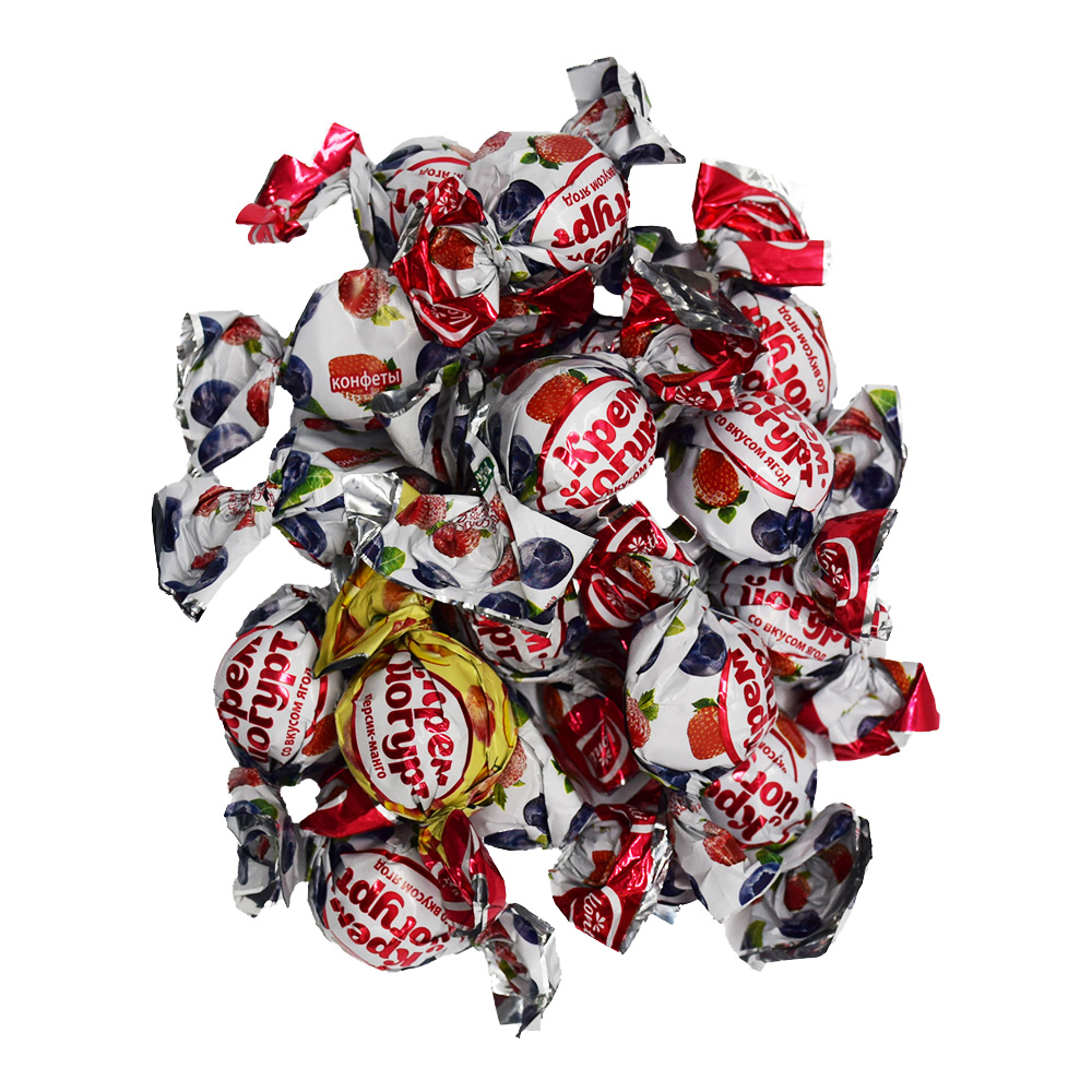 KONFET KONTI KREM-YOQURT LESNIE YAQODI KG