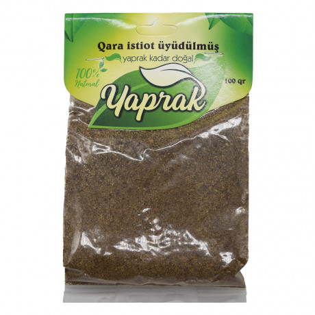 YAPRAK 15GR QARA ISTIOT UYUDULMUS PAKET