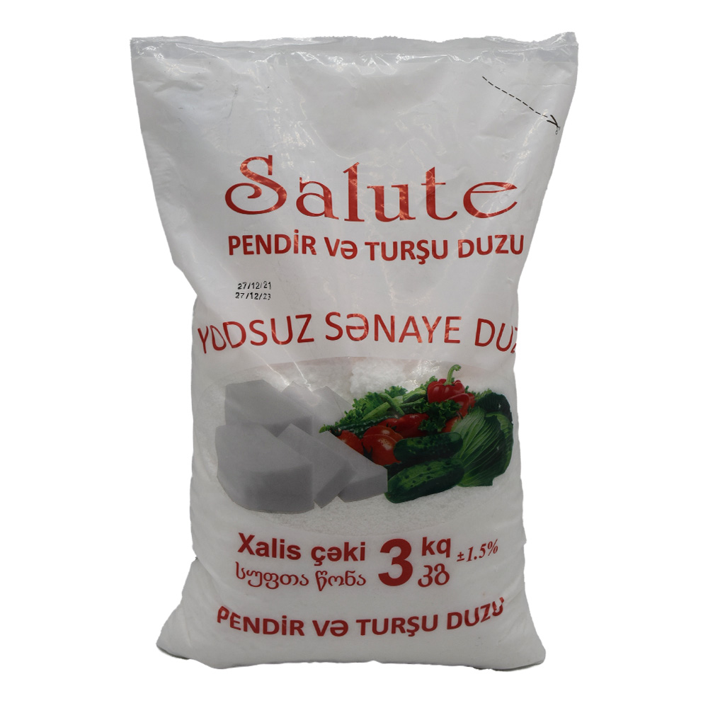 SALUTE 3KG TURSU DUZU