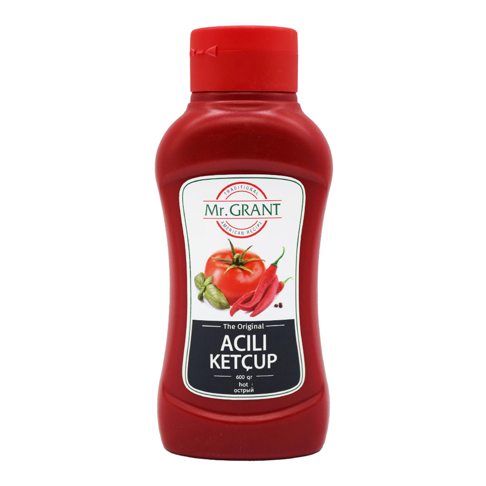 MR.GRANT 600GR KETCUP ACILI PL/Q