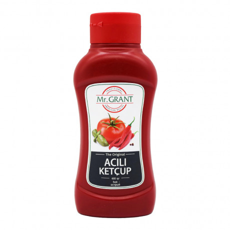 MR.GRANT 600GR KETCUP ACILI PL/Q