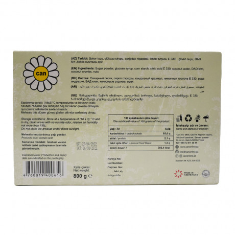 CAN PA 800GR QOZLU LOKUM