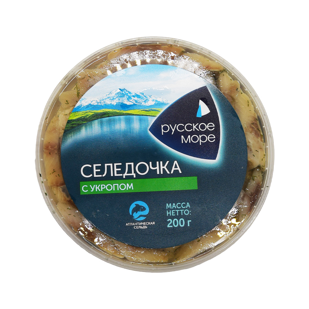 RUSSKOYE MORE 200GR SELYODOCKA S UKROPOM PL/Q