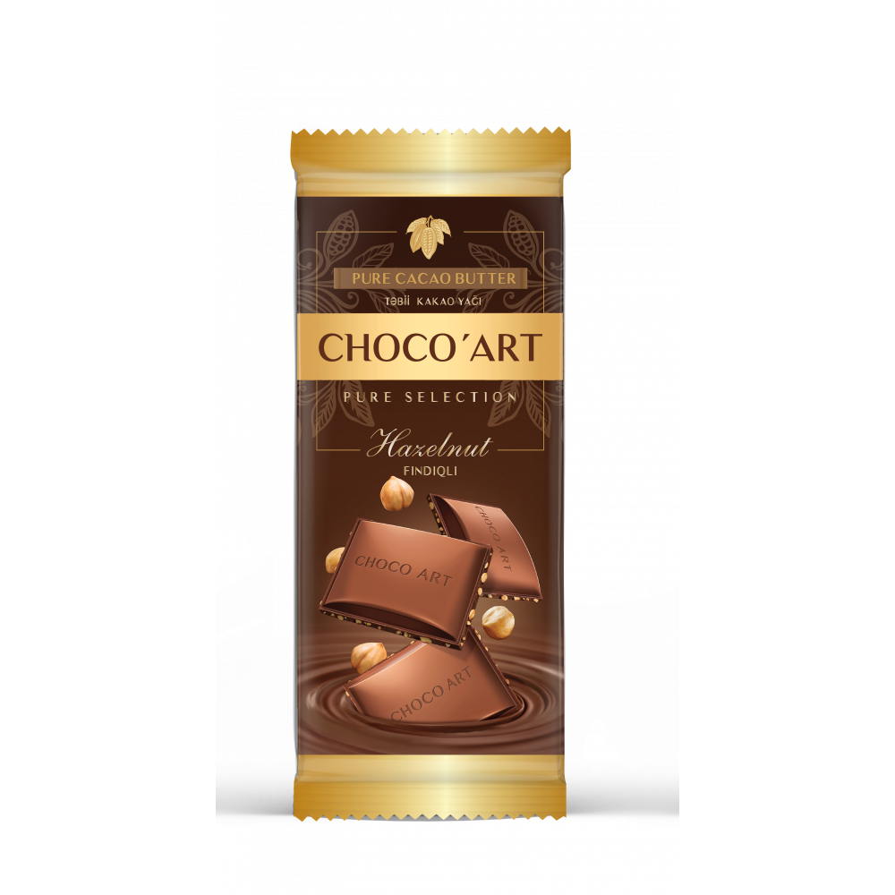 CHOCO ART 90GR SOKOLAD FINDIQLI PLITKA