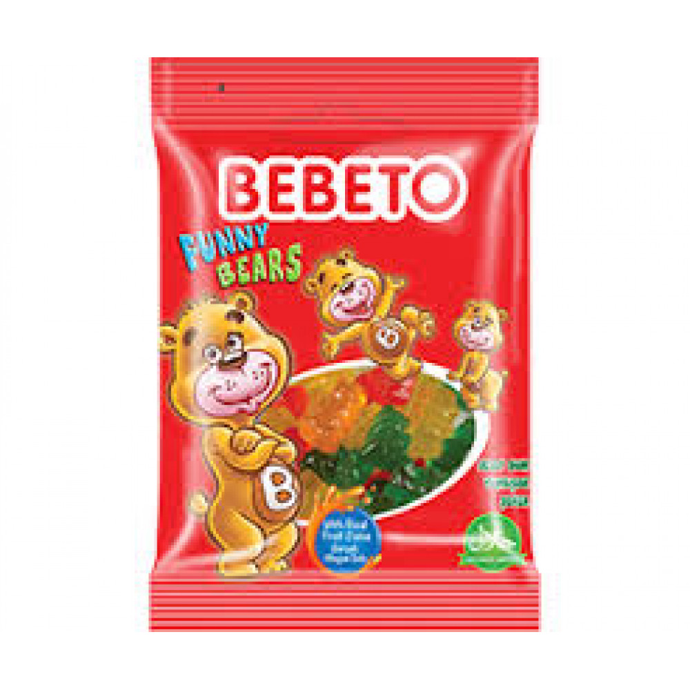 BEBETO 20GR JELEBON FUNNY BEARS