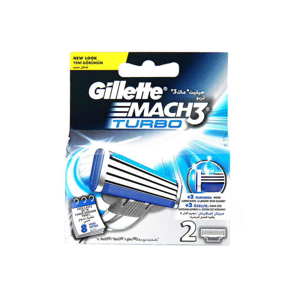 GILLETTE MACH3 TURBO 2LI