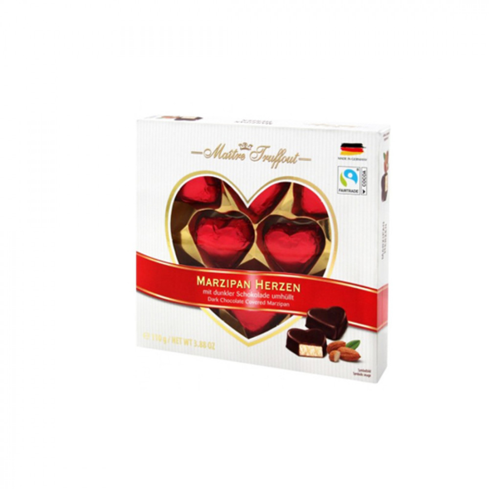 GUNZ 110GR MARZIPAN HERZEN SOKOLAD QUTU