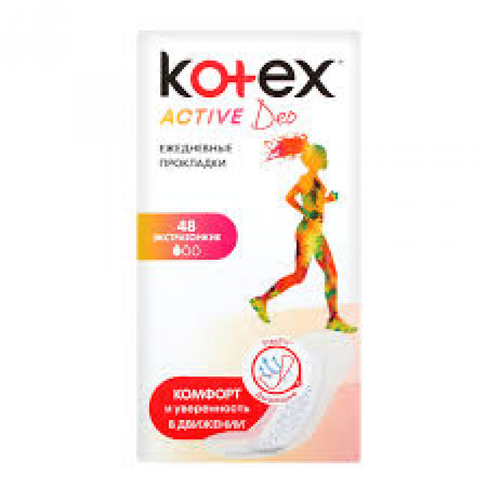 KOTEX ACTIVE DEO 48-LI QADIN BEZI QUTU