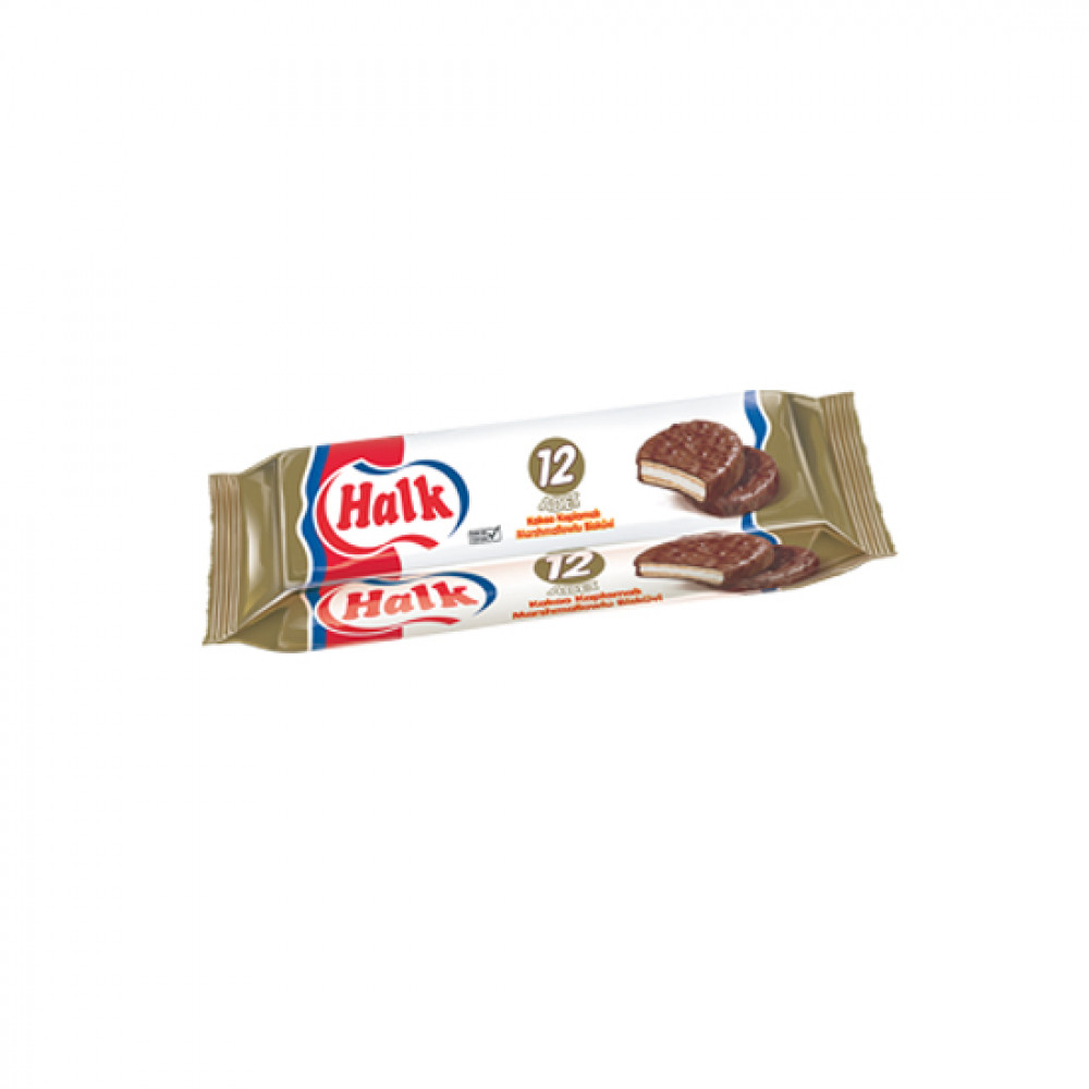 HALK 216GR KAKAOLU BISKVIT 12LI