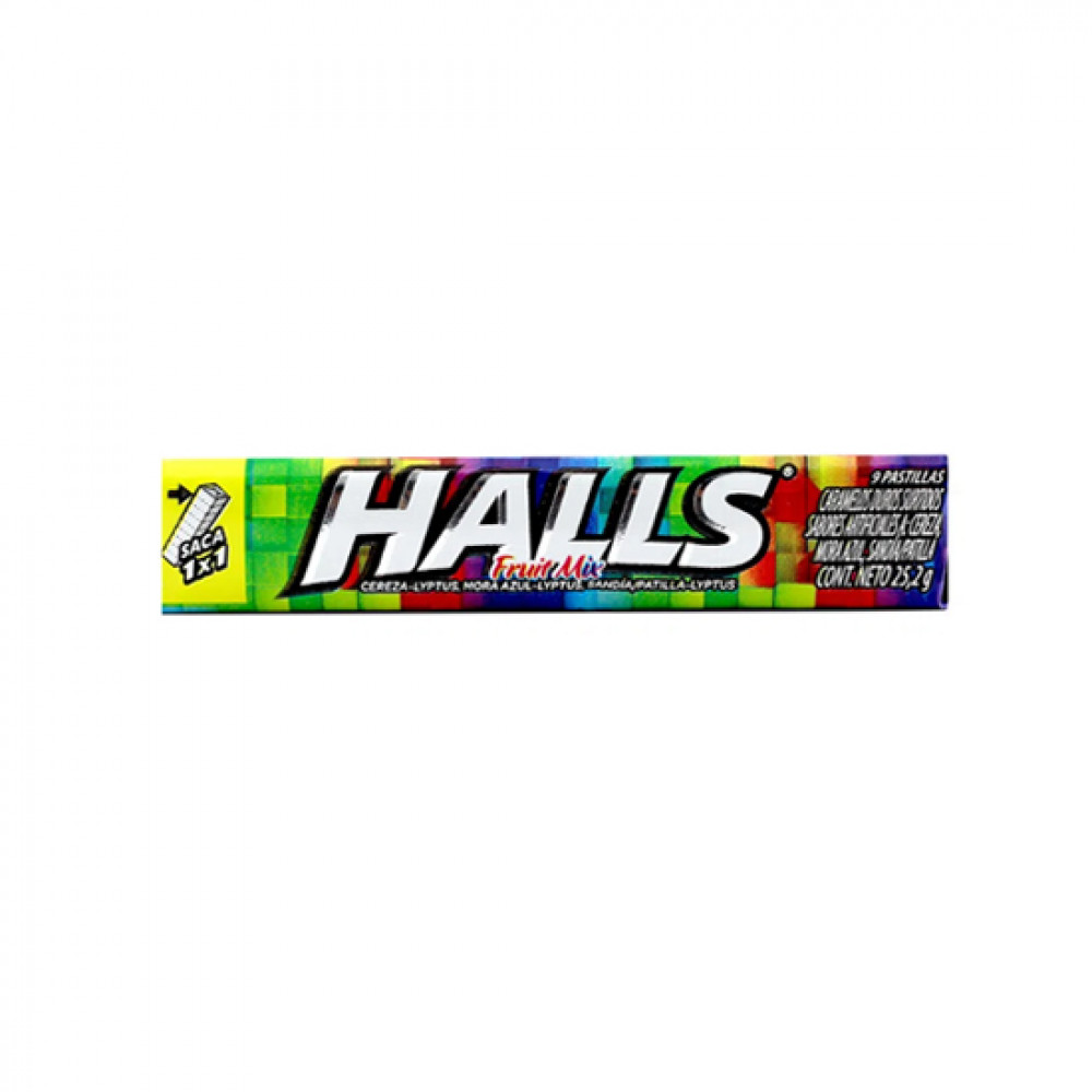 HALLS COOL 25GR KARAMEL LEDENCI MIX