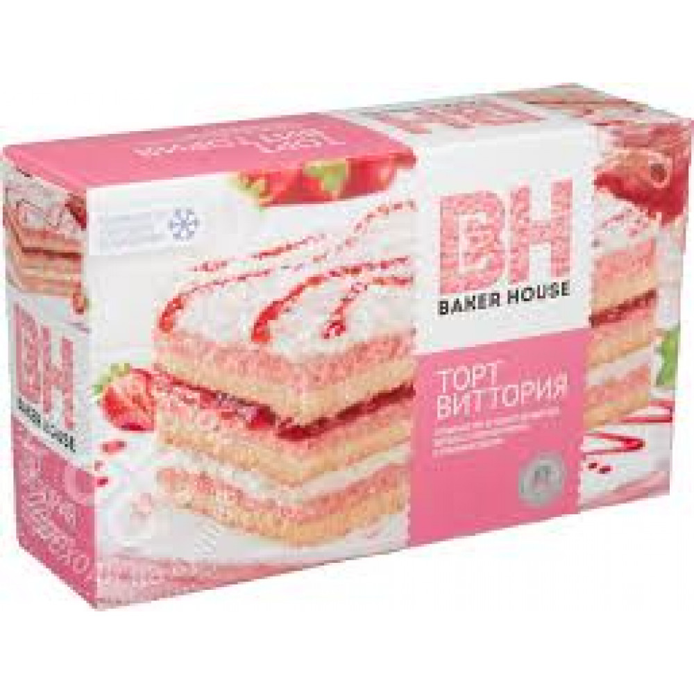 BAKER HOUSE 350GR TORT KLUBNICNIY QUTU