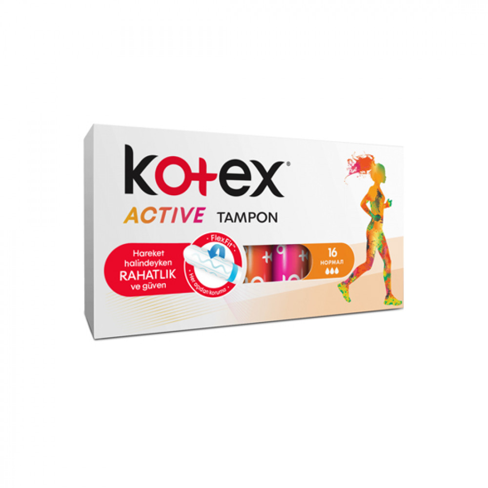 KOTEX ACTIVE 16-LI NORMAL TAMPON