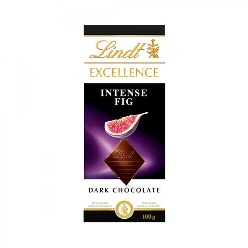 LINDT EXCELLENCE 100GR SOKOLAD FIQUE INTENSE