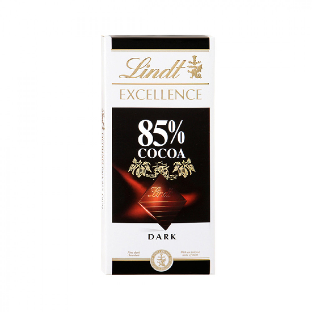 LINDT EXCELLENCE 100GR SOKOLAD 85% COCOA