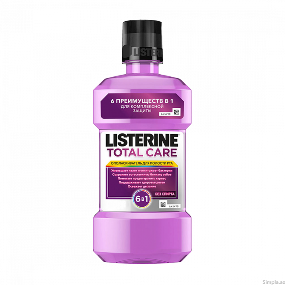 LISTERINE 250ML AGIZ YAXALAYICISI TOTAL CARE