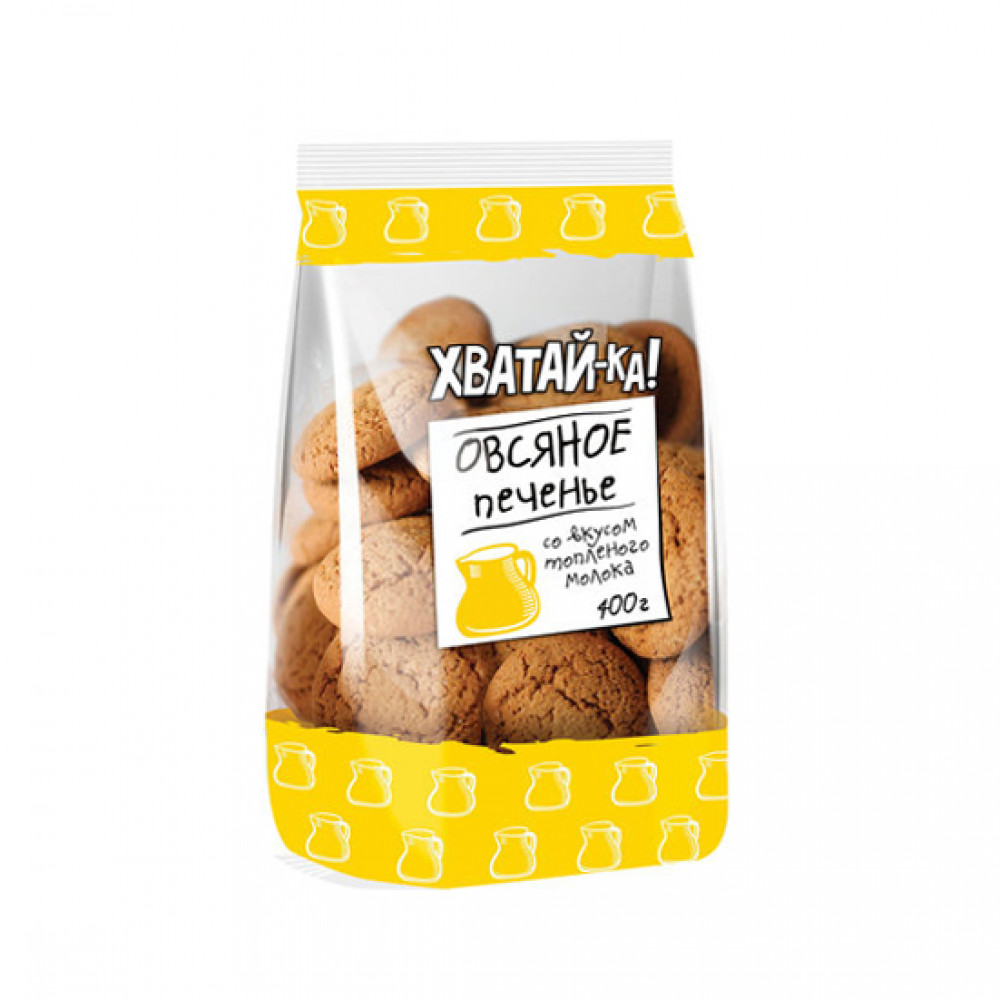 LYUBIM.KRAY 400GR XVATAY-KA PECENYE OVS.TOP.MOLOKO
