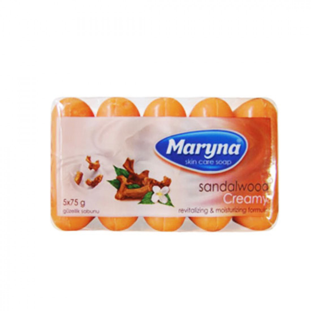 MARYNA 75GR 5LI SABUN SANDALWOOD CREAMY