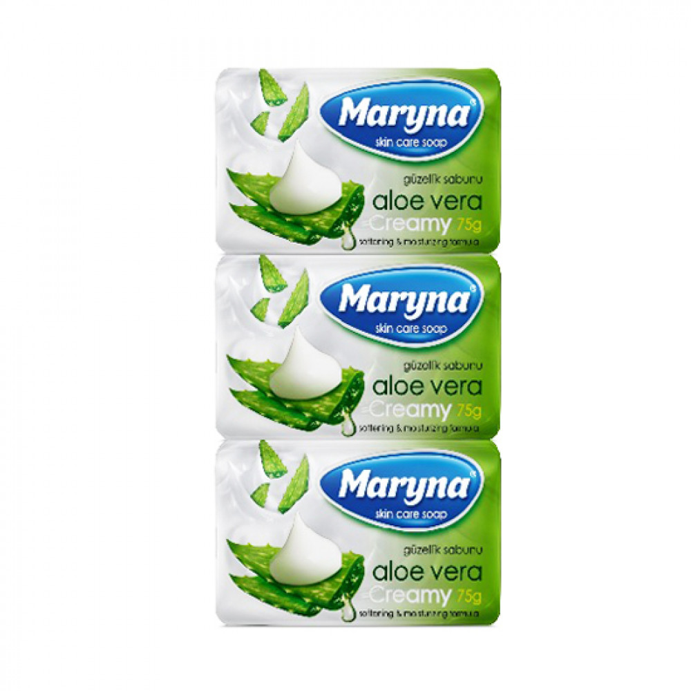 MARYNA 75GR SABUN ALOE VERA CREAMY