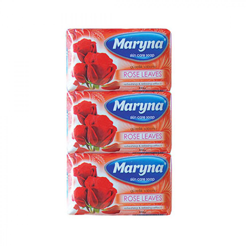 MARYNA 100GR SABUN QIZILGUL YARPAGI 6LI