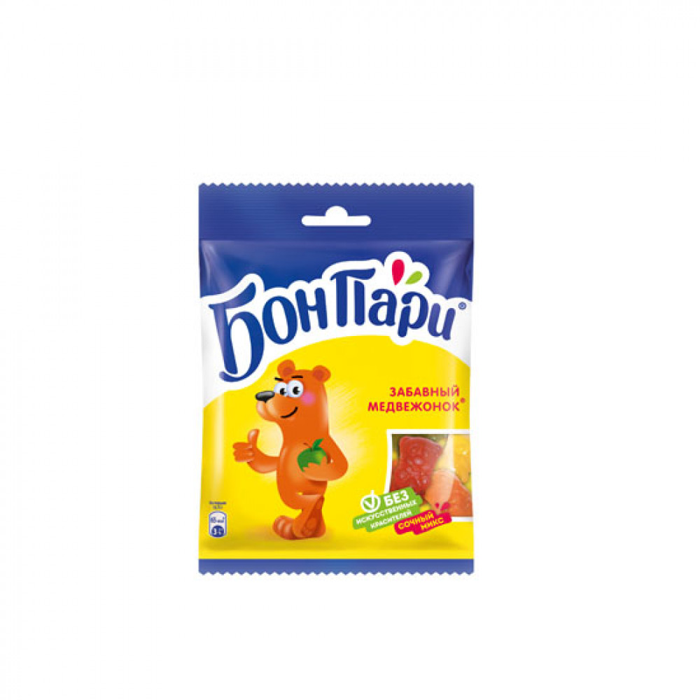 BON PARI 75GR JELEBON ZABAVNIY MEDVED