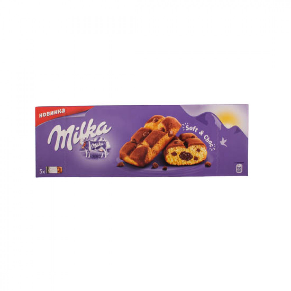 MILKA 175GR KEKS SOFT&CHOC POSET
