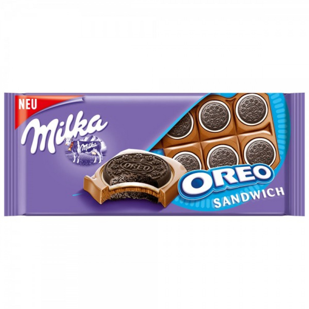 MILKA 92GR SOKOLAD OREO SANDWICH PLITKA