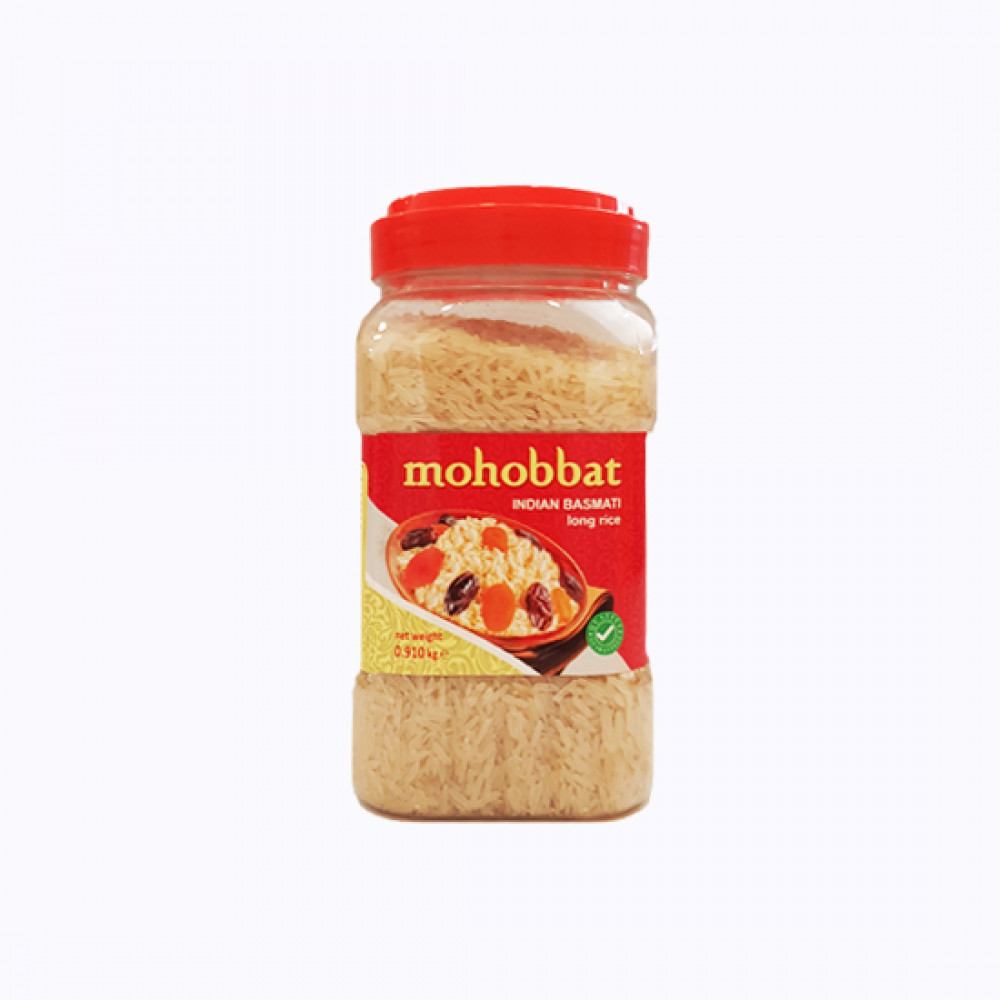 MOHOBBAT BASMATI 910GR UZUN DUYU PL/Q