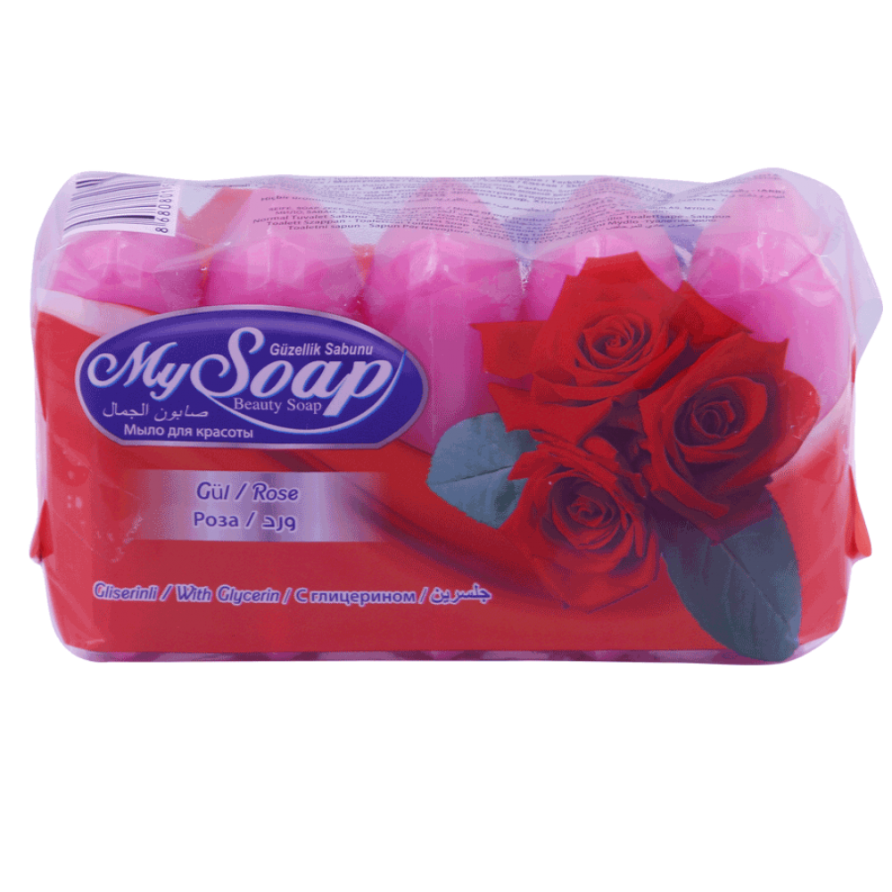 MY SOAP 5*60GR SABUN ROZA POSET