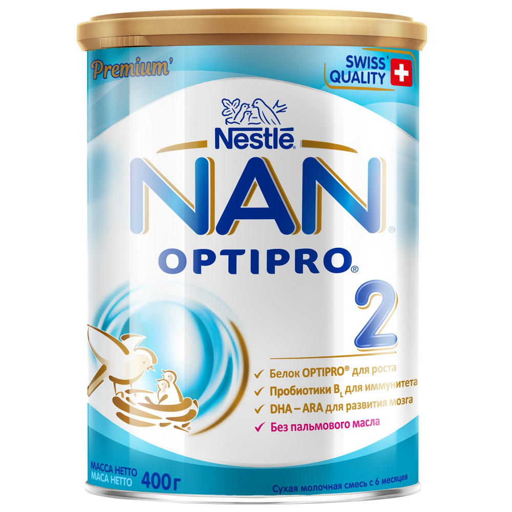 NESTLE 800GR NAN 2 PREMIUM D/Q