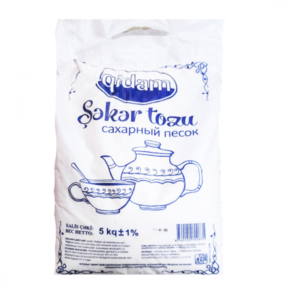 QIDAM 5KG SEKER TOZU