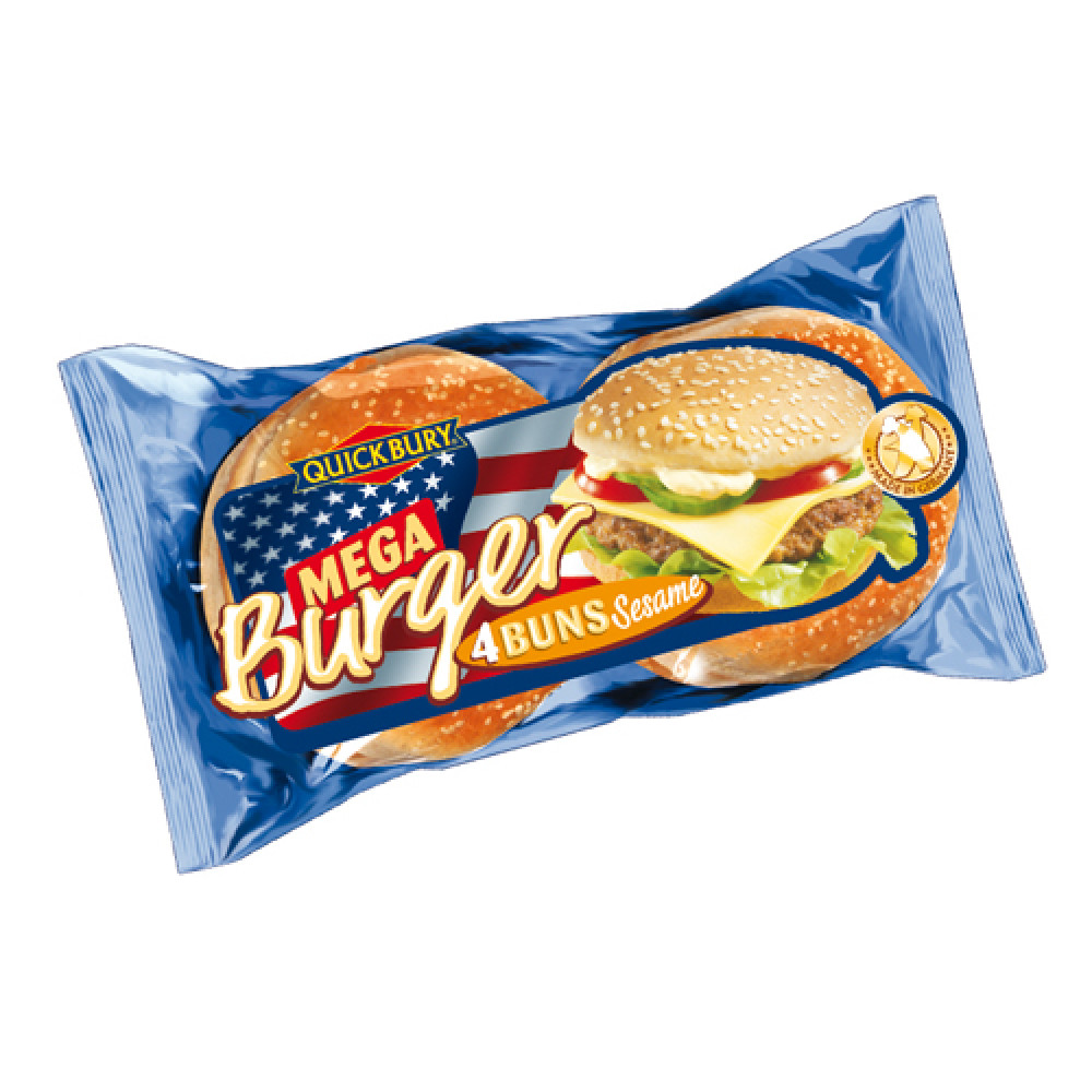 QUICKBURY 300GR 4LU SESAME BURGER