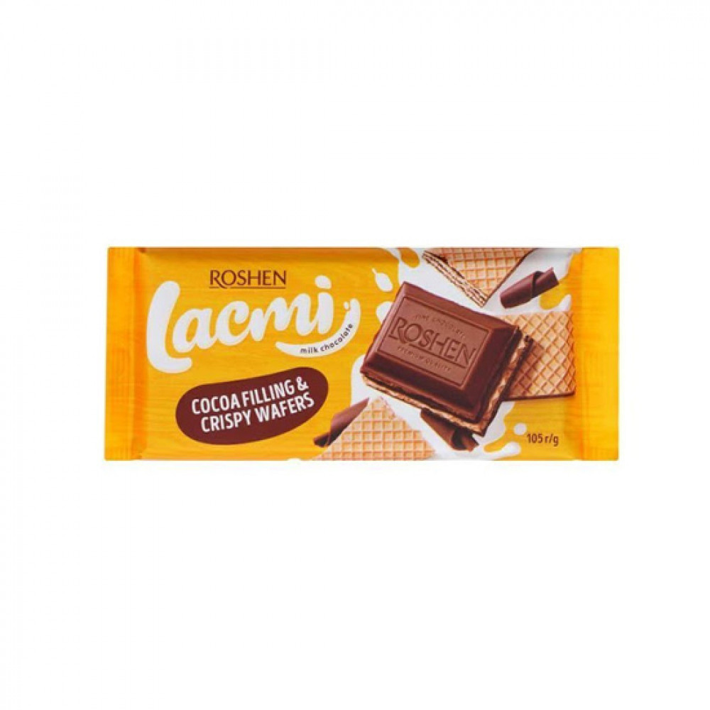 ROSHEN 90GR LACMI COCOA&CRISPY WAFERS PL/SOK