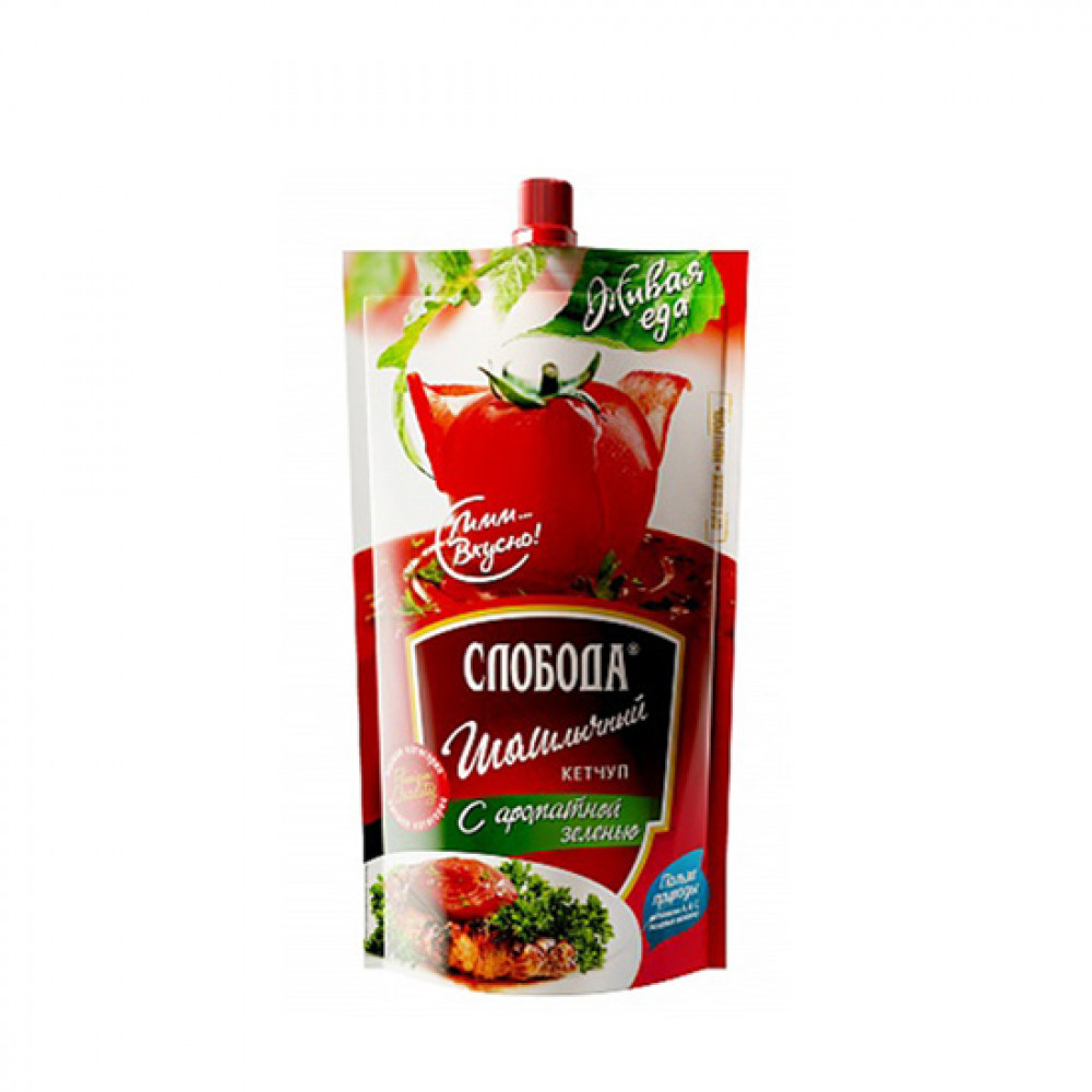 SLOBODA 200GR KETCUP SASLICNIY POSET