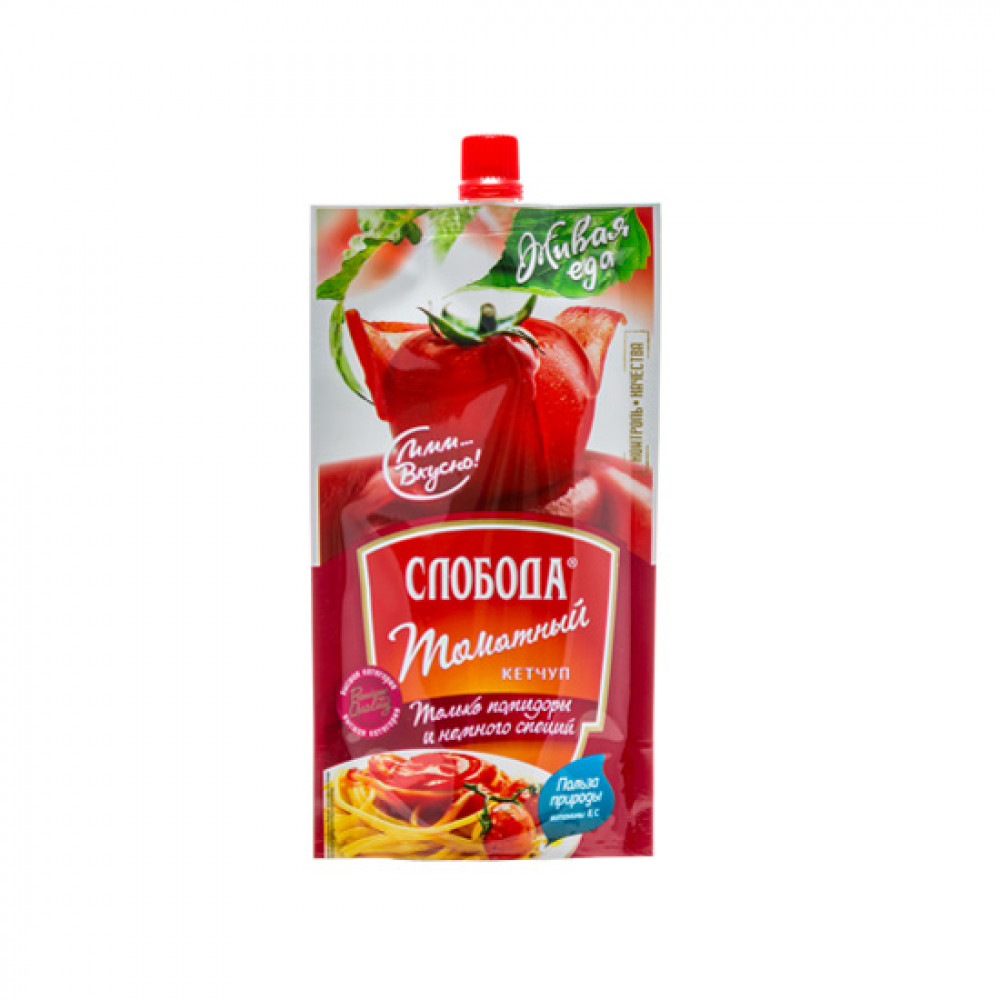 SLOBODA 200GR KETCUP TOMATNIY POSET