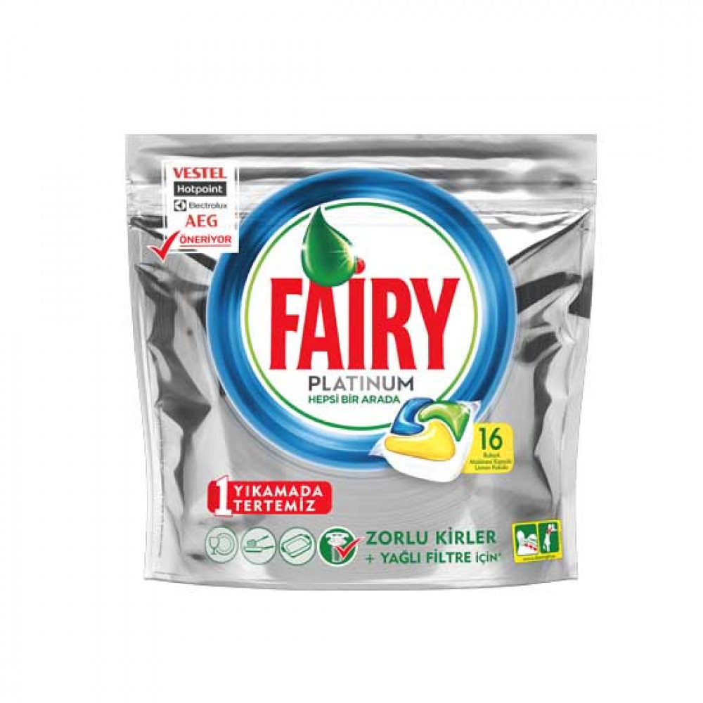 FAIRY 238GR PLATINUM 16-LI KAPSUL LIMON