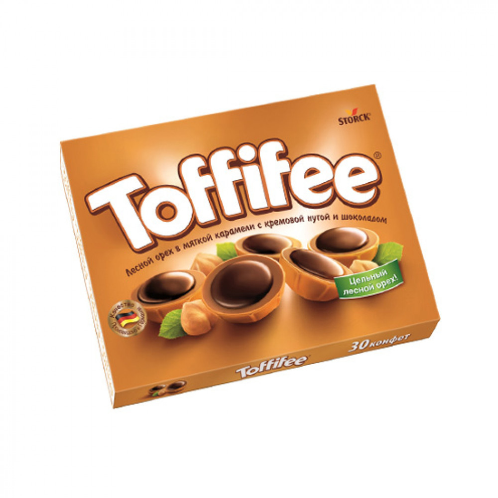 Конфеты Toffifee Лесной орех белый