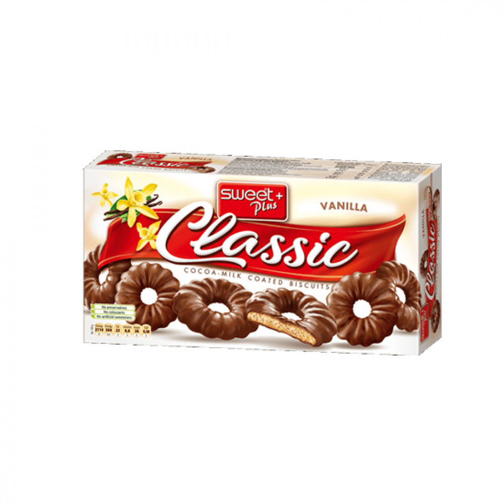 SWEET PLUS 160GR PECENYE CLASSIC VANILLI