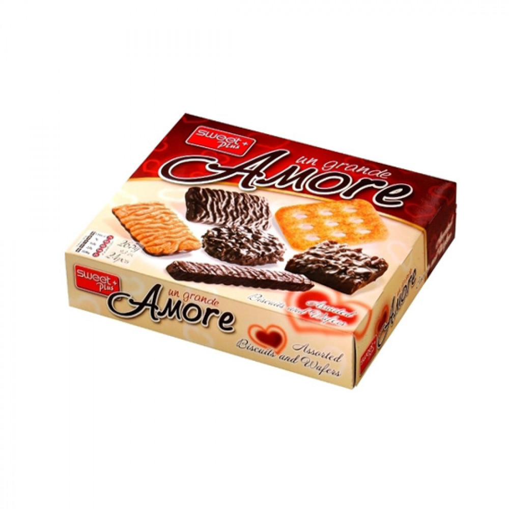 SWEET PLUS 265GR GRANDE AMORE ASSORTI PECENYE