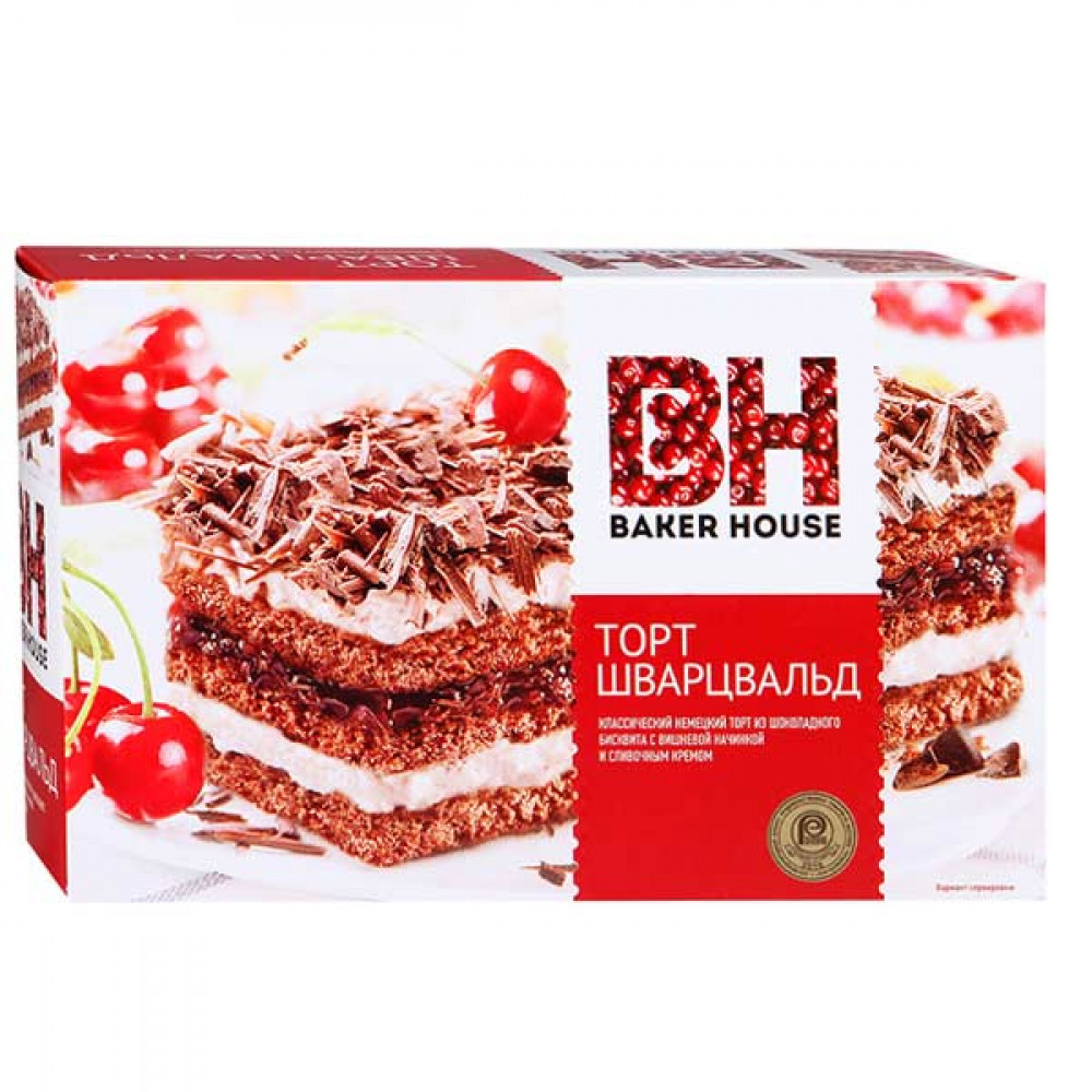 BAKER HOUSE 350GR TORT SVARCVALD QUTU