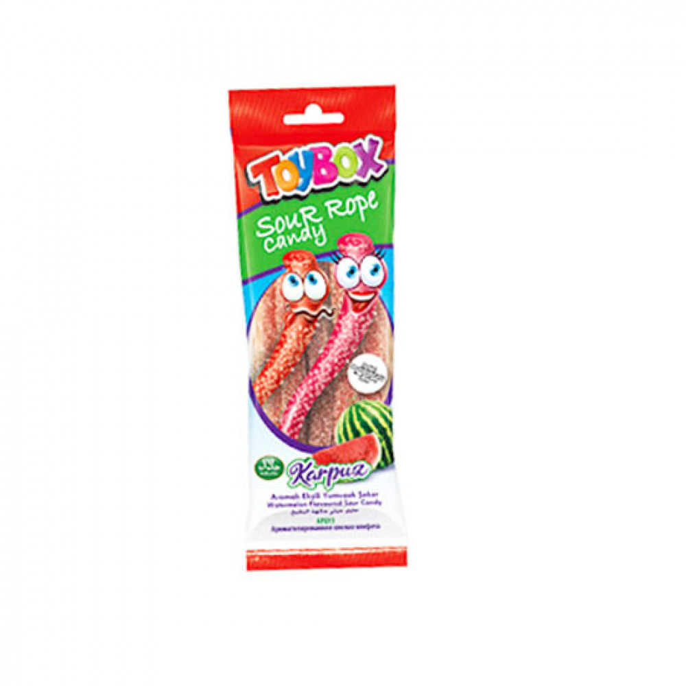 TOYBOX 20GR SOUR ROPE KARPUZLU