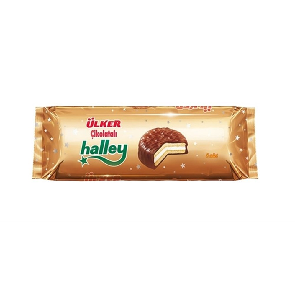 ULKER 224GR HALLEY 8LI PECENYE CIKOLATALI