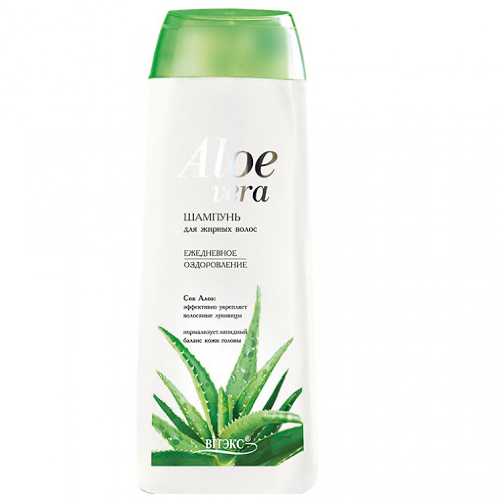 VITEKS 500ML SAMPUN ALOE VERA DLYA JIRNIX VOLOS