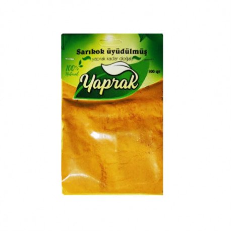 YAPRAK 100GR SARIKOK UYUDULMUS PAKET