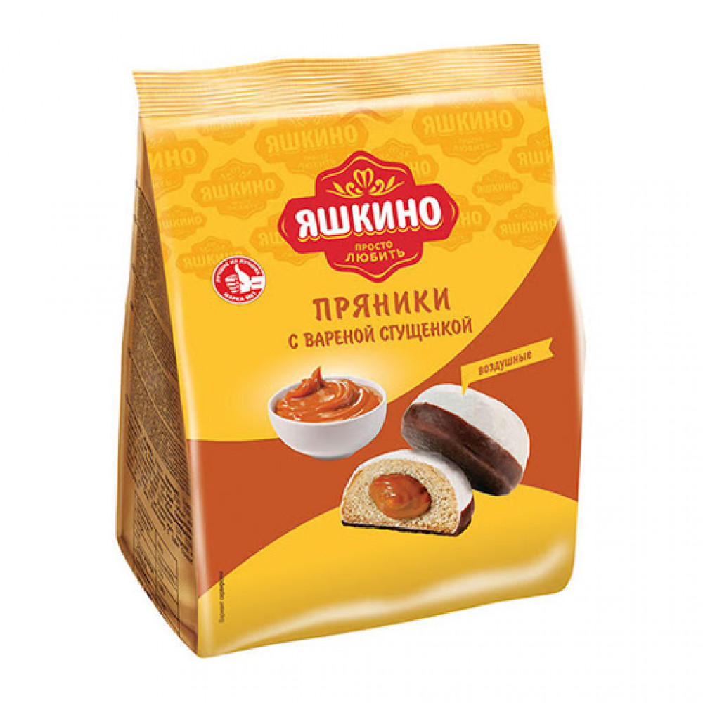 YASHKINO 350GR PRYANIKI S VAR.SQUSENKOY
